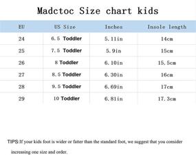 img 2 attached to 👟 Madctoc Kids Boys Girls Garden Clogs: Breathable Slip-On Beach Pool Sandals for Outdoor Hiking and Running - Lightweight, Cute Cartoon Design