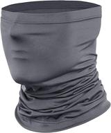 ice silk cooling neck gaiter balaclava bandana headwear for dust outdoors - sports face scarf logo