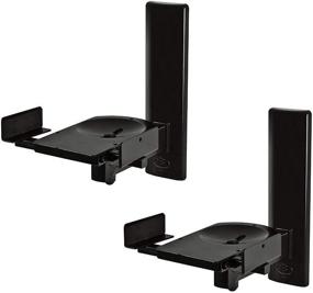 img 2 attached to 🔊 B-Tech BT77 Ultragrip Pro кронштейн для динамика - Набор из 2 штук, Боковой зажим с наклоном и поворотом - Черный: Улучшение SEO