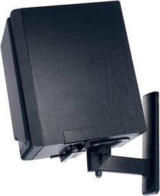 img 4 attached to 🔊 B-Tech BT77 Ultragrip Pro кронштейн для динамика - Набор из 2 штук, Боковой зажим с наклоном и поворотом - Черный: Улучшение SEO