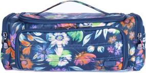 img 4 attached to 🌺 Lug Women's Trolley WILDFLOWER BLACK: The Ultimate Travel Accessory
