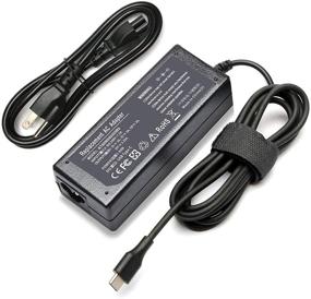 img 4 attached to 💡 High-powered 65W 45W USB-C Charger for Lenovo ThinkPad & Chromebook: T480, T480s, T490s, T580, T580s, T590, E480, E580, E585, Chromebook 100e, 300e, 500e, C330, C340, S330, Yoga C930, C940, C740, S730, 730, 730S, 910, 920, X1 Carbon 5th, 6th & 7th Gen