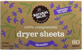 img 1 attached to Компостируемые листы Natural Value Lavender