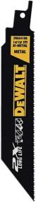 img 2 attached to 🔪 DEWALT DWA4101 Reciprocating Saw Blade Set: Powerful Wood/Metal Cutting in an 8-Pack (DWAR8SETCS)