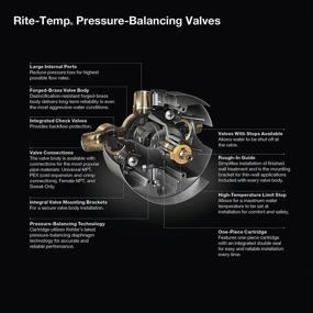 img 2 attached to Kohler K 8304 K NA Universal RITE Temp Pressure Balancing