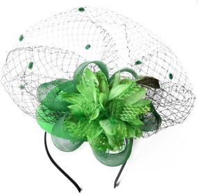 img 2 attached to 👒 Coolwife Fascinator Pillbox: Must-have British Wedding Women's Accessories and Special Occasion Pieces