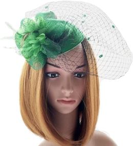 img 3 attached to 👒 Coolwife Fascinator Pillbox: Must-have British Wedding Women's Accessories and Special Occasion Pieces