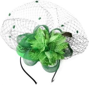 img 4 attached to 👒 Coolwife Fascinator Pillbox: Must-have British Wedding Women's Accessories and Special Occasion Pieces