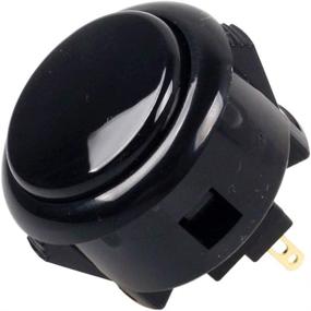 img 2 attached to 🕹️ Sanwa OBSF-30: 6-Piece Original Push Button Set for Arcade Gaming - Ideal for Jamma Video Games & Console Joysticks (Black)