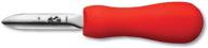 victorinox oyster knife with 2-3/4-inch hooked tip and supergrip handle in new haven style logo