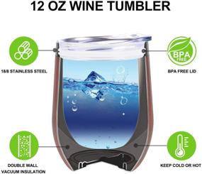 img 3 attached to 🎁 Aunt Gifts from Niece, Nephew: Funny BAE Best Aunt Ever Wine Tumbler & Mug - Perfect Birthday and Christmas Gifts for Aunt – Coolife