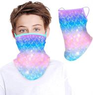 ultimate cold weather protection: gaiter loops bandana balaclava for boys - must-have accessories logo