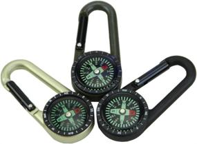 img 1 attached to Snowmanna 1Pc Aluminum Carabiner Survival Champagne