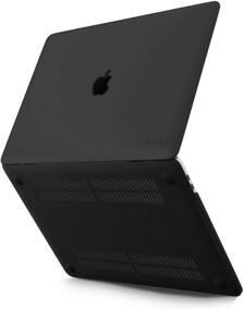 img 4 attached to 💻 Kuzy MacBook Pro 13 inch Case 2020-2016 Release: A2338 M1 A2289 A2251 A2159 A1989 A1706 A1708, Black - Fully Vented Hard Shell Cover
