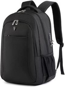 img 4 attached to Victoriatourist Travel Laptop Backpack: Theft-Proof, Durable and Stylish - Perfect for Men and Women, with USB Charging Port and Water Resistant Feature - Fits 15.6 Inch Notebooks for College and Business Use, in Classic Black