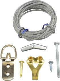 img 1 attached to 🔩 Hillman OOK 535618: Professional Heavy Duty Hanging Kit, Supports 50lbs Effortlessly