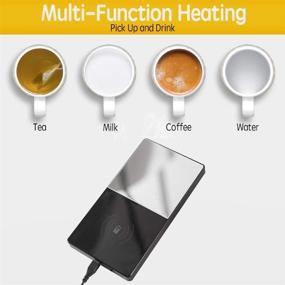 img 1 attached to ☕️ Ultimate Coffee Warmer Set - Enjoy Constant 131℉ Temperature! Perfect Home/Office Gift