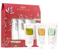 cosmetics tocca hand cream set logo