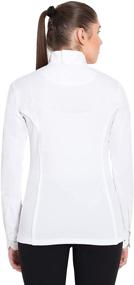 img 1 attached to 👚 TuffRider Women's Kirby Kwik Dry Long Sleeve Show Shirt: Performance meets Style