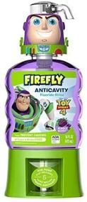img 1 attached to 🔥 Firefly Buzz Lightyear Anticavity Fluoride Rinse Bubblegum Bubble Berry Flavor, 16 fl oz