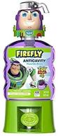 🔥 firefly buzz lightyear anticavity fluoride rinse bubblegum bubble berry flavor, 16 fl oz logo