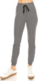 img 2 attached to 👖 ALWAYS Women's Casual Sweatpants - Ultra-Soft Comfy Lounge Striped Joggers with Convenient Pockets