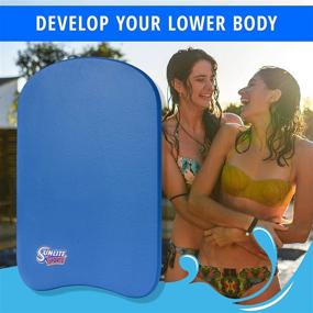 img 2 attached to 🏊 Sunlite Sports Swimming Kickboard, Pool Exercise Float and Training Aid - EVA Material Swim Buoy for Boogie Board Workout, Available in Multiple Sizes for Adults and Children