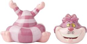 img 1 attached to 🐱 Enesco Disney Ceramics Alice in Wonderland Cheshire Cat Salt and Pepper Shakers - 4.5 Inch - Multicolor: A Whimsical Addition to Your Dining Experience!