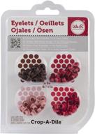 🔴 we r memory keepers 0633356415732 eyelets & washers crop-a-dile - standard - red (60 piece) - enhance seo logo