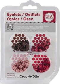 img 1 attached to 🔴 We R Memory Keepers 0633356415732 Eyelets & Washers Crop-A-Dile - Standard - Red (60 Piece) - Enhance SEO