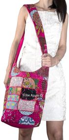 img 3 attached to Сумки и кошельки Tribe Azure для женщин: Стильные сумки через плечо для модных леди