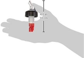 img 2 attached to Tiger Chef Measured Liquor Pourer Tail with Collar - 1 oz Pour Spout (Pack of 12)