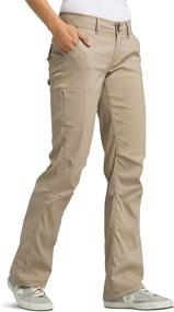 img 3 attached to PrAna Womens Halle Inseam Khaki Outdoor Recreation