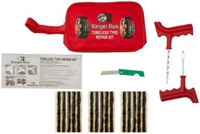 img 3 attached to Комплект для ремонта покрышек Ranger Stork Tubeless Tool Bag - мотоцикл, квадроцикл, газонокосилка, грузовик, дом на колесах, трактор - набор для подключения покрышек автомобиля в чехле - аварийный набор для автомобиля.