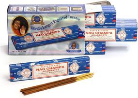 img 3 attached to 🌸 Premium Satya Sai Baba Nag Champa Agarbatti: Pack of 12 Incense Sticks Boxes, 15gms Each - Enhance Relaxation, Meditation, Positivity, and Peace with Fine Quality Incense Sticks