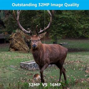 img 3 attached to 📷 Meidase P50 Камера наблюдения за дичью (2021) - 32МП Ультра-быстрая камера со встроенной системой движения и ночной видимостью для изучения животного мира, охоты на оленей и домашней безопасности