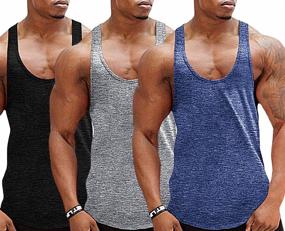 img 4 attached to 🏋️ Babioboa Fitness Bodybuilding Sleeveless Workout Gear