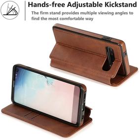img 1 attached to AQUEY Compatible Kickstand Shockproof Protective Men's Accessories for Wallets, Card Cases & Money Organizers