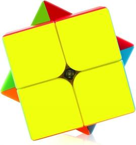 img 1 attached to 🧩 D FantiX Qiyi Speed Stickerless Puzzle - Boost Your Solve Times!