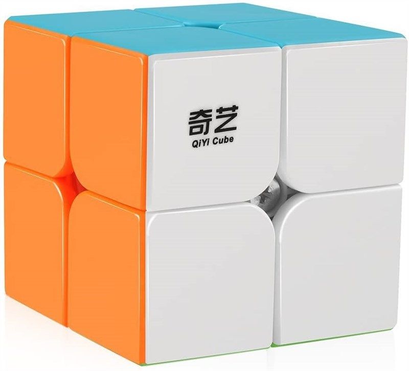 d fantix qiyi speed stickerless puzzle 로고