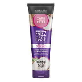 img 4 attached to 🥥 John Frieda Frizz Ease Beyond Smooth Frizz-Immunity Conditioner: Anti-Humidity Formula with Pure Coconut Oil, 8.45 oz