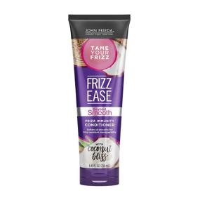 img 3 attached to 🥥 John Frieda Frizz Ease Beyond Smooth Frizz-Immunity Conditioner: Anti-Humidity Formula with Pure Coconut Oil, 8.45 oz