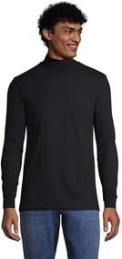 img 4 attached to Men's XXL Super T Mockneck 👕 from Lands End - Clothing, T-Shirts & Tanks