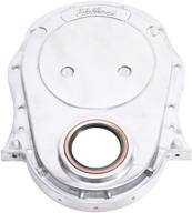 🚀 enhance performance with edelbrock 4241 aluminum timing cover logo