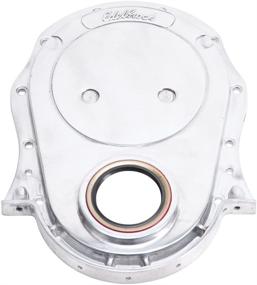 img 3 attached to 🚀 Enhance Performance with Edelbrock 4241 Aluminum Timing Cover