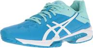 🎾 asics gel-solution speed 3 women's tennis shoe logo