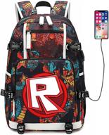 backpack-r: stylish laptop backpack with usb charging port for multifunctional and convenient daily use logo