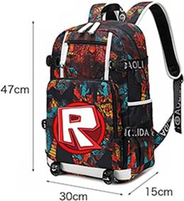 img 3 attached to Backpack-R: Stylish Laptop Backpack with USB Charging Port for Multifunctional and Convenient Daily Use