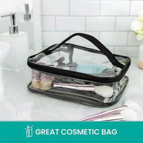 img 2 attached to Travel Cosmetic Makeup Organizer Handle