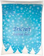 ❄️ ericraft artificial snow: 8 liters of plastic snow for decoration and handcraft - buy now! logo